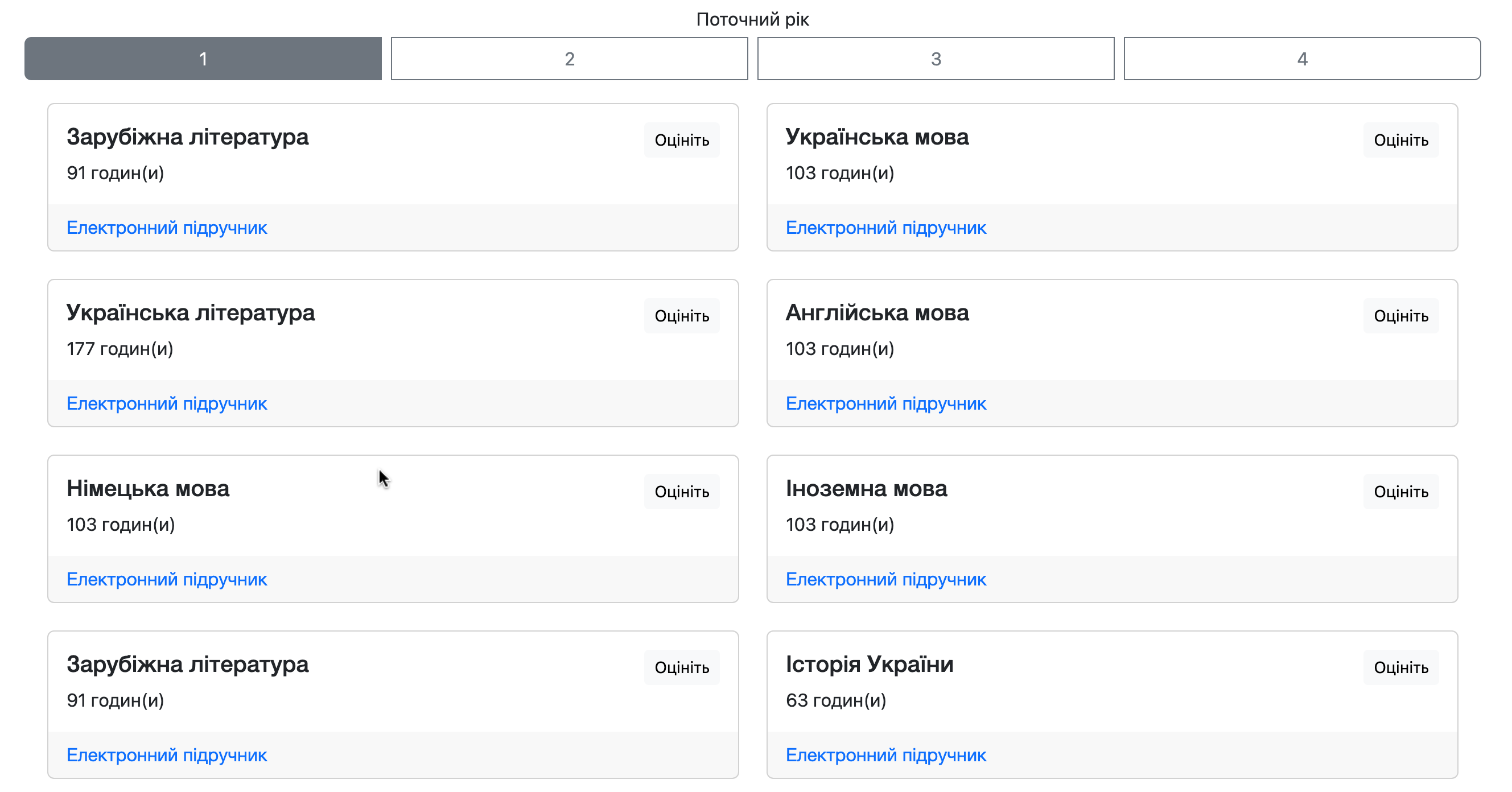 Електронні підручники